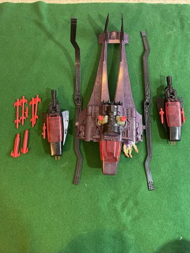 Vintage GI JOE COBRA MAMBA Helicopter Vehicle Near Complete Hasbro 1987