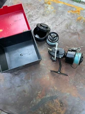 MITCHELL GARCIA 300 FISHING REEL WITH BOX ORIGINAL BOX and SPARE SPOOL - FRANCE