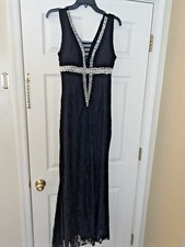 Heavy Sequin Dress LONDON EDITH WINDSOR Total 58” 32” Waist Hips 40” ❤️tb49
