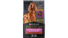 Pro Plan Sensitive Skin and Stomach Dog Food Salmon and Rice - 30 lb 1.73 per pound