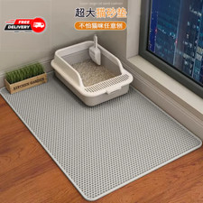 Honeycomb Cat Litter Trap Pad Waterproof Easy-Clean