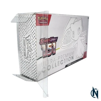 PET Hülle für Pokemon 151 Ultra Premium Collection Kollektion DE & ENG - 0,5mm