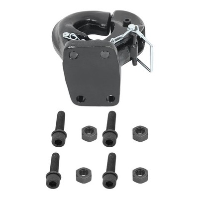 Heavy Duty 60000lbs Capacity Forged Pintle Hook 30 Ton Towing Kit Pickup Trucks