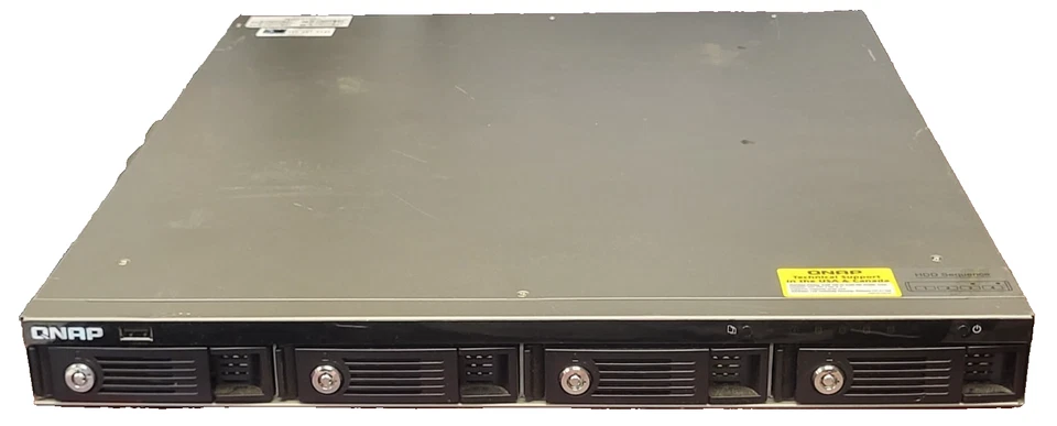 QNAP TS-453U-RP 4 Bay Network Attached Storage 32TB Cap. 4x8TB WD Red Tested #73 - Image 2 of 4