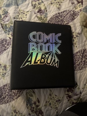 Vintage UltraPro 3'' D-Ring Black Comic Book Album/Binder
