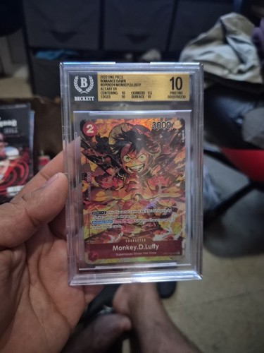 Monkey.D.Luffy (Parallel) graded BGS 10 for sale on eBay