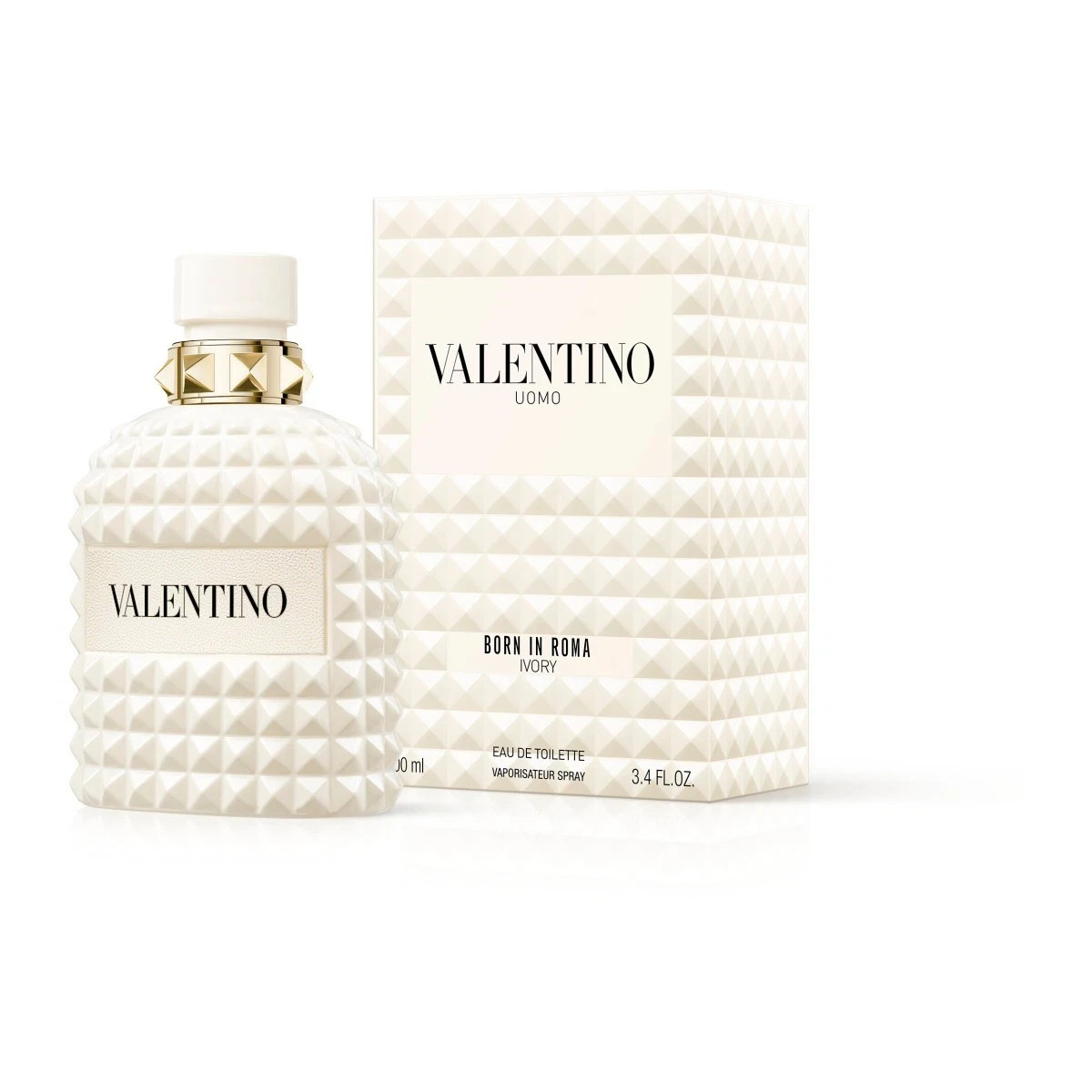 Share Uomo Born in Roma Ivory by Valentino EDT 3.4 oz / 100 ml Spray For Men