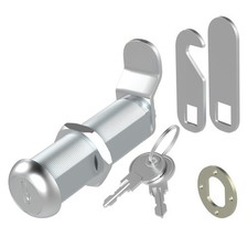 1 Pcs Cabinet Locks with Keys, 2-1/8" Cabinet Cam Locks Keyed Alike, RV Stora...