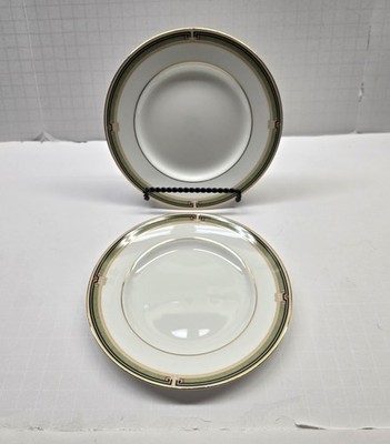Set Of 2 Wedgewood Oberon 6'' Bread & Butter Plates NWOT ''PRISTINE CONDITION''