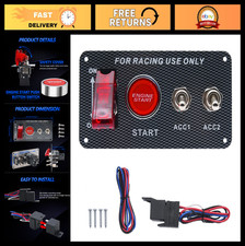 12v Ignition Switch Panel With Push Button Toggle Switches For Racing Rv Tru 12v Ignition Switch Panel With Push Button Toggle Switches For Racing Rv Tru