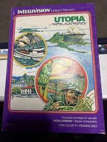 Vintage Intellivision II Console & 11 Games With Box And Joysticks!! Working!