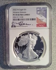 2022-W Proof American Silver Eagle NGC PF70 Ultra Cameo Uram Auto (028)