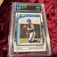 Caleb Williams Donruss Rated Rookie 327 Arena Club 9.5