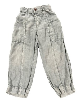 Zara Baby Toddler Pants Size 3 Years Gray Elastic Waist Casual Lightweight