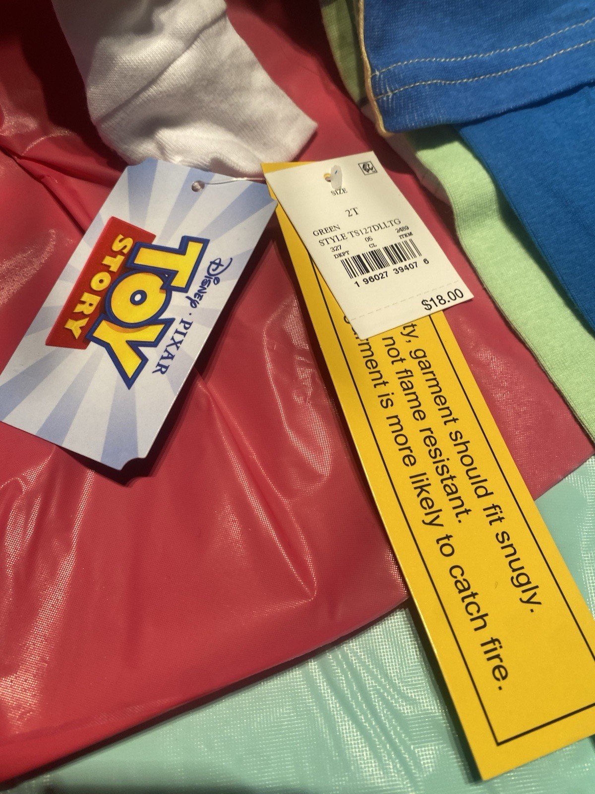 Disney Pixar Toy Story Adventures Little Sleepies Two-Piece PJ Set Size 2T