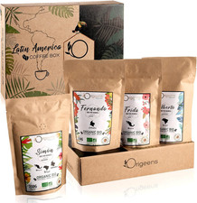 CAFE GRAIN 1Kg BIO - Café En Grain Arabica - Coffret Café Dégustation, Torréfact