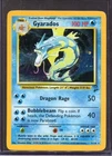 Pokemon TCG Gyarados 7/130 Base Set 2 Unlimited Holo WOTC VTG 2000 - LP