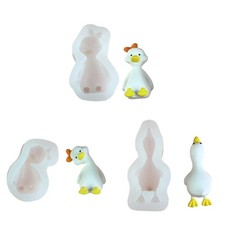 Silicone 3D Duck Mold for DIY Projects High Temperature Resistant Mould