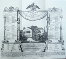 Leipzig Altes Theater +Spielplan von 1837+ Opernhaus, Schauspielhaus, Plakat
