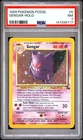 1999 Pokemon TCG Fossil Unlimited Gengar Holo Rare #5 PSA 7 WOTC