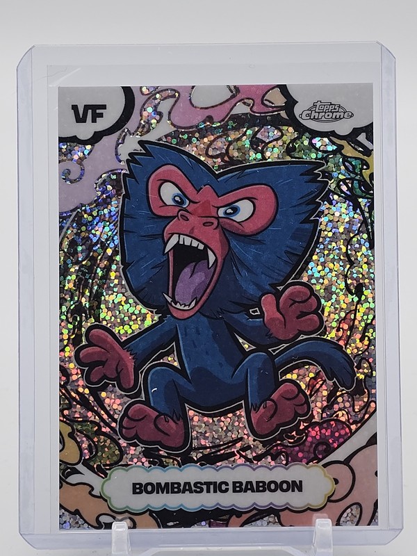 BOMBASTIC BABOON 2026 TOPPS CHROME VEEFRIENDS MANGA SPECKLE SET #SSA-17 Q7472