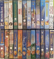 Lot 24 VHS D'Origine FR : WALT DISNEY TBE