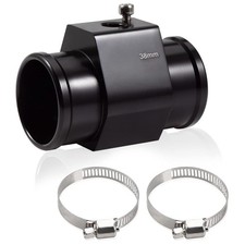 Aluminum Water Temperature Joint Pipe Connector 38mm 1-1/2" Radiator Hose Sensor