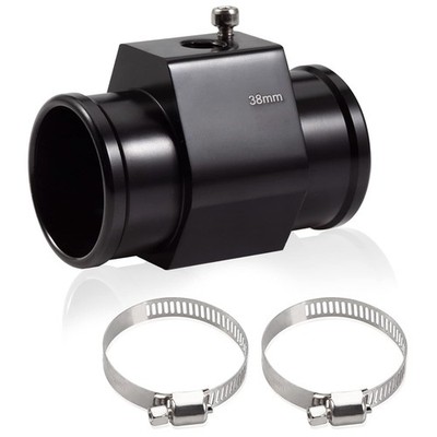 Aluminum Water Temperature Joint Pipe Connector 38mm 1-1/2'' Radiator Hose Sensor