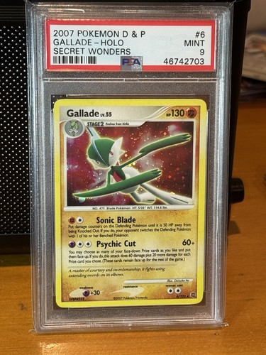 Gallade graded PSA 9 for sale on eBay