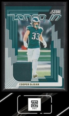 2025 Score #ZON-CDN Cooper DeJean Zoned In Jerseys | eBay