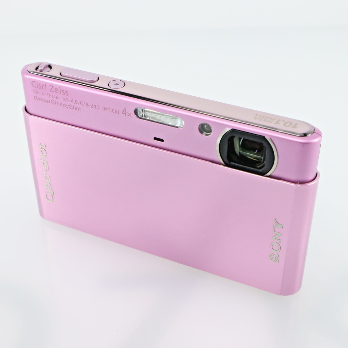 Excellent】SONY DSC-T77 Digital Camera Pink Cyber Shot 4.0x