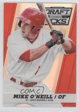 2013 Panini Prizm Perennial Draft Picks Red Prizm 16/100 Mike O'Neill #45 0a1