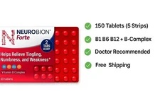 Neurobion Forte 150 Tabs | B1 B6 B12 B-Complex Supplement LONG EXPIRY