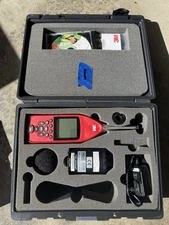 Quest/3M/TSI SOUND EXAMINER SE-402IS Sound Level Meter Kit!  Excellent  (1of2)