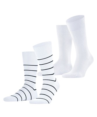 Esprit Modern Stripe 2-Pack Socken Herren Streifen