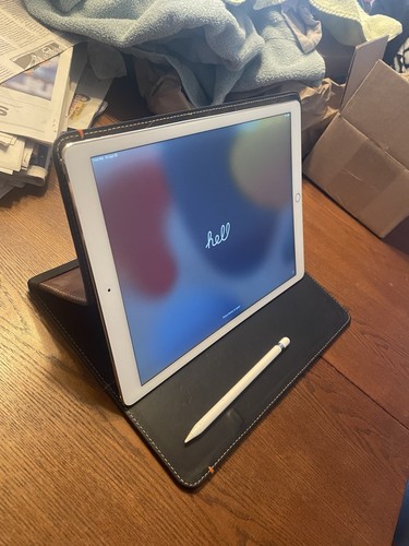 Apple iPad Pro 12.9” 1st Gen 128GB Gold + Apple Pencil and More! (Bundled)