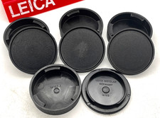 Leica R, orig. Front  Rear lens cap SETs  14163  14103 