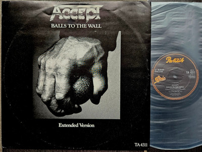 ACCEPT *12'' MAXI - BALLS TO THE WALL***UK 1984*TA4311***SEHR GUTE ERHALTUNG !