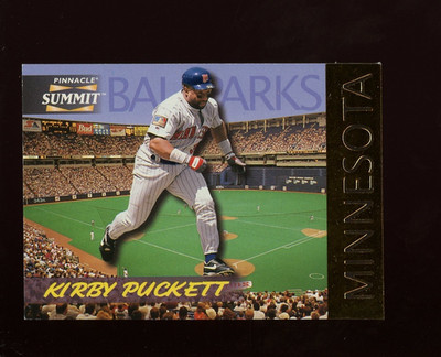 1996 PINNACLE KIRBY PUCKETT BALLPARKS #17 4683/8000