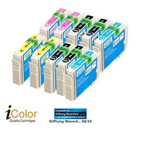 Icolor 10Er-Colorpack FüR Epson (Ersetzt T1631-T1634), Bk/C/M/Y