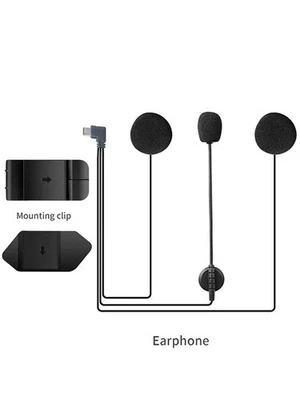 BRANDED Original earphone For EJEAS V4PLUS /V6 PRO+ Type-C Plug Motorcycle Helmet Headse