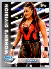 2021 Topps WWE Women's Division #R-25 Tamina Roster