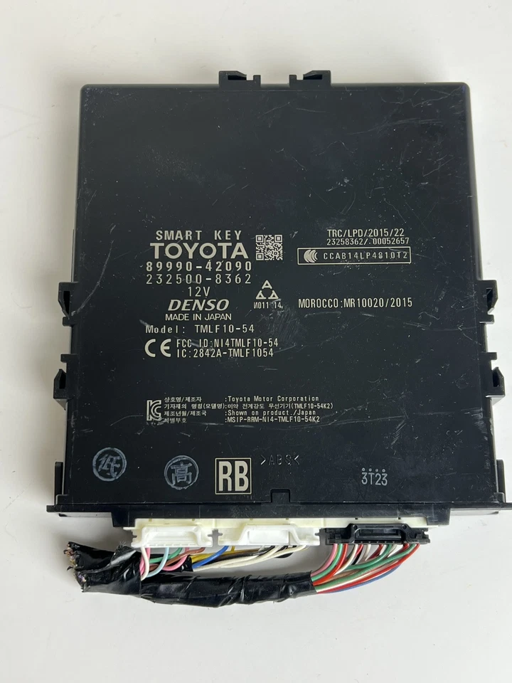 Toyota RAV4 2016 módulo de encendido sin llave bloqueo antirrobo 89990-42090 OEM Foto 3 de 4