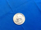 1964-D Washington Quarter (blue/purple)