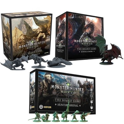 SteamForged Monster Hunter World Board Game WILDSPIRE WASTE CORE
