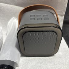 Karaoke Machine with 2 Wireless Microphones, Bluetooth Speaker