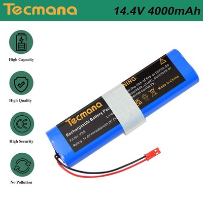 4AH 14.4V Li-ion Akku Für ilife V8s V50 X750 V3 18650B4-4S1P-AGX-2 SUN-INTE-202