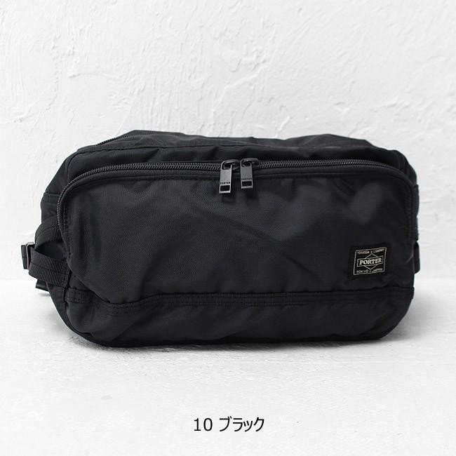 Yoshida Porter Flash Waist bag Sling bag BLACK 689-05951 made in