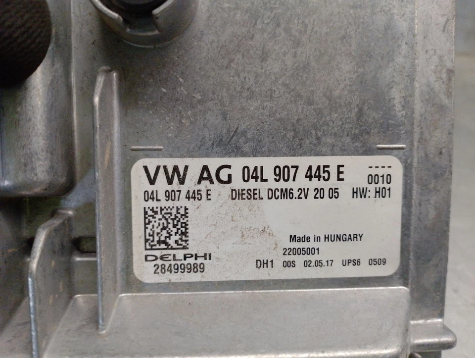 04L907445E CENTRALINA MOTORE / 28499989 DELPHI / 5204254 PER SKODA OCTAVIA III - Immagine 3 di 4