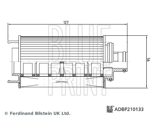Blue Print Oil Filter ADBP210133 - Image 10